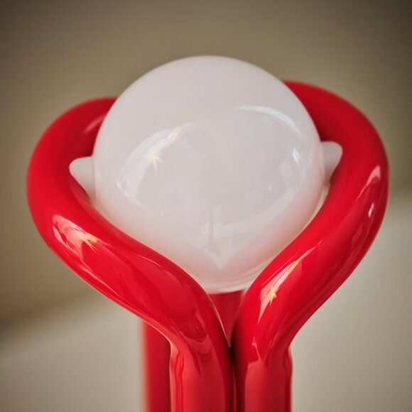 IKEA Gustav Westman - Strala Lamp LED candelabra, metal red - Picture 4 of 4